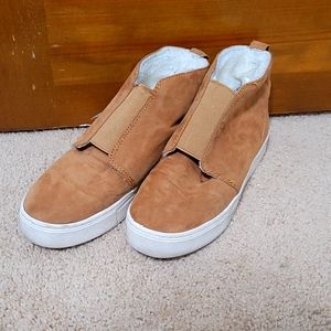 H&M High Top Laceless Sneakers